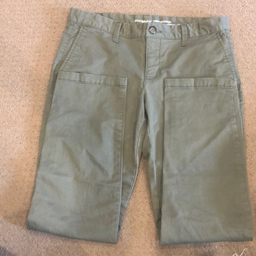 Skinny boyfriend Gap khakis